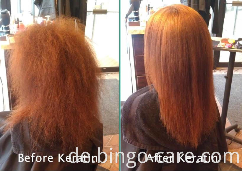 Brasilianische Keratin-Kollagen-Haarbehandlungscreme Keratin-Smoothy-Behandlung, um das Haar glatt zu machen